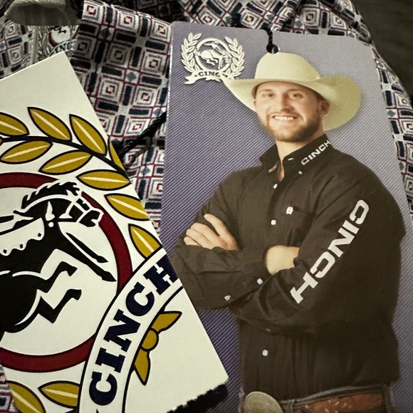 NWTS Cinch boys Western/Cowboy/Rodeo shirt, size 2, quality, 100% cotton - Picture 8 of 9